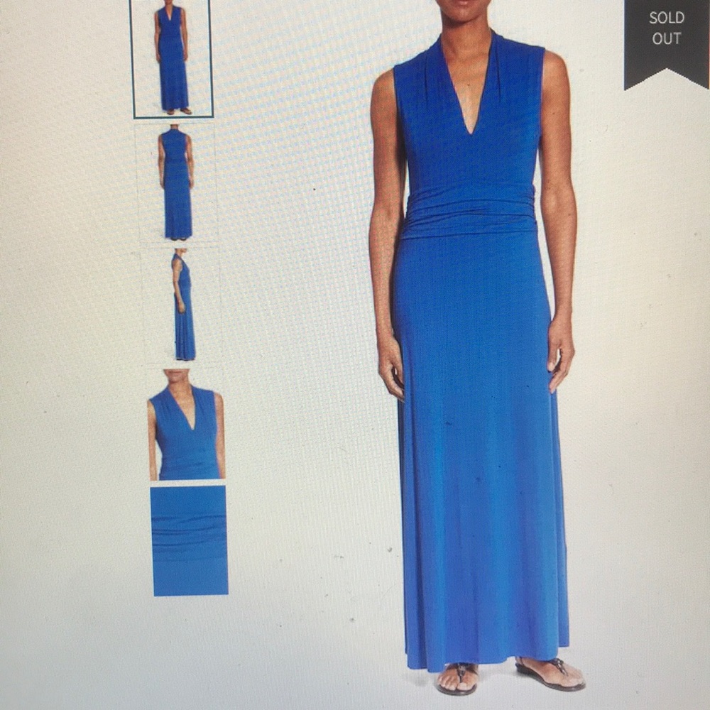 Vince Camuto V-neck Maxi dress